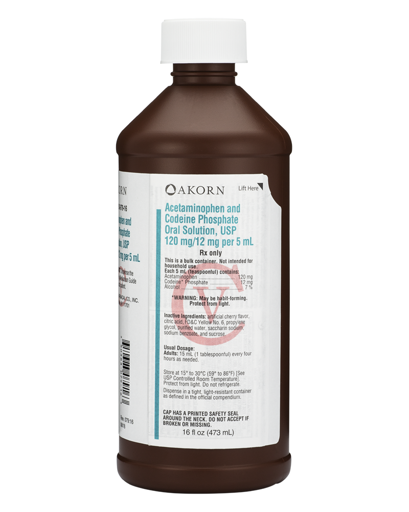 Buy Akorn Codeine Oral Solution
